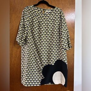 Orla Kiely Silk Flower Tunic Dress